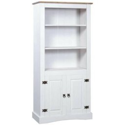 Placard Gamme Corona Pin mexicain Blanc 80x40x170 cm - Topdeal