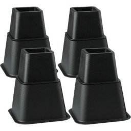 GP - Rehausseur Pieds de lit Rehausseur Meuble,Ajouter 3 Hauteurs Réglables de 7,6CM 12CM ou 20CM