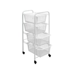 Metaltex - Chariot 4 p. Rect. Miami 30X38 h 83