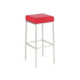 Tabouret de bar Montreal 85 rouge Acier affiné