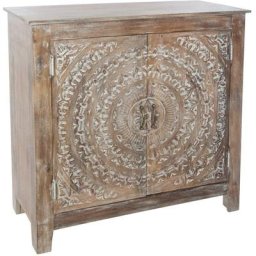 Buffet 2 portes Shirel Atmosphera créateur d'intérieur - Marron