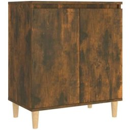 Buffet Chêne fumé 60x35x70 cm Bois d'ingénierie Vidaxl Smoked oak