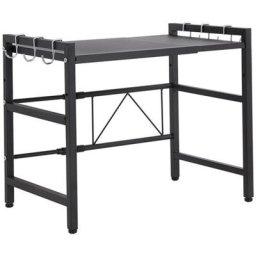 Aqrau - Support de Four à Micro-Ondes Extensible, Support d'étagère de Cuisine 2 niveaux, avec