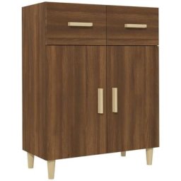 Vidaxl - Buffet Chêne marron 69,5x34x89 cm Bois d'ingénierie Chêne marron