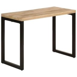 Table à manger 110x50x76 cm Bois de manguier massif Vidaxl n/a