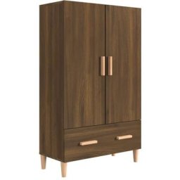 Vidaxl - Buffet Chêne marron 70x31x115 cm Bois d'ingénierie Chêne marron