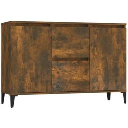 Buffet Chêne fumé 104x35x70 cm Bois d'ingénierie Vidaxl Smoked oak