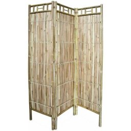 Alice's Garden - Paravent pliable en bambou, Fidji, l 120 x p 3 x h 160cm - Naturel