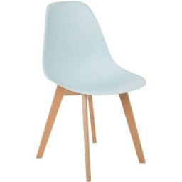 Lot 2 Chaises de salle à manger Scand Nordic Sklum Bleu Eau - Bleu Eau