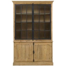 Vaisselier en bois recyclé Garance - Noir