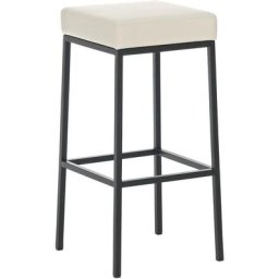 Tabouret de bar Montreal 85 beige Noir