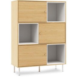 Buffet avec 3 etageres, buffet pour le salon, la salle a manger ou la cuisine, meuble de salon,