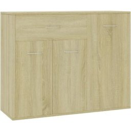Buffet Chêne sonoma 88x30x70 cm Aggloméré Vidaxl Chêne sonoma