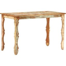 Table de salle à manger 120x60x76cm Bois de récupération massif Vidaxl n/a