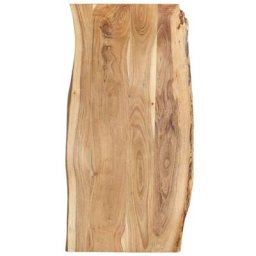 True Deal - Dessus de table Bois d'acacia massif 118x(50-60)x2,5 cm