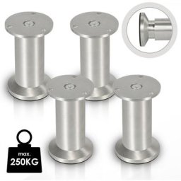 4X pieds en épingle Pieds de meuble Canapé Pied de support Pied d'armoire Réglable Armoire Pied de