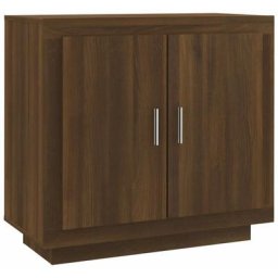 Vidaxl - Buffet Chêne marron 80x40x75 cm Bois d'ingénierie Chêne marron