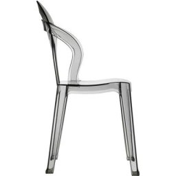 Chaise design - TITI - vendu à l'unité - deco - Gris Transparent