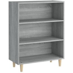 Vidaxl - Buffet Sonoma gris 69,5x32,5x90 cm Bois d'ingénierie Sonoma gris