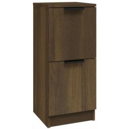 Buffet Chêne marron 30x30x70 cm Bois d'ingénierie Vidaxl Chêne marron