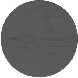 Dessus de table Gris Ø30x2,5 cm Bois de pin massif vidaXL - Grey