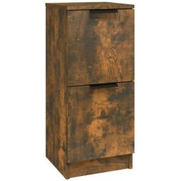 Buffet Chêne fumé 30x30x70 cm Bois d'ingénierie Vidaxl Chêne fumé