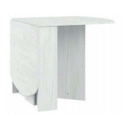 Bb Loisir - Table à manger ovale pliante Blanc artisan 150x80cm modèle:HOMNI 2 Table pliable