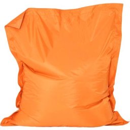 Veeva - Pouf Géant pour Enfants, Coussin de Sol xxl, Poufs d'intérieur et d'extérieur, Orange