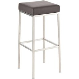 Tabouret de bar Montreal 85 marron Acier affiné
