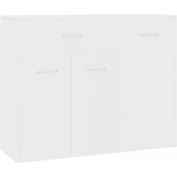 Buffet Blanc 88x30x70 cm Bois d'ingénierie Vidaxl White