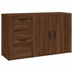 Buffet Chêne marron 100x33x59,5 cm Bois d'ingénierie Vidaxl Chêne marron