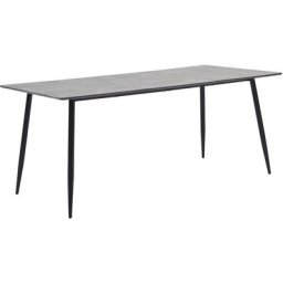 Table de salle à manger Gris 180x90x75 cm mdf Vidaxl Grey