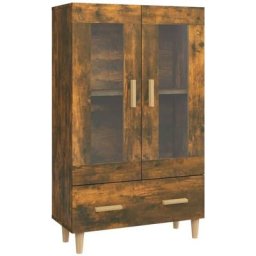 Buffet Chêne fumé 70x31x115 cm Bois d'ingénierie Vidaxl Chêne fumé