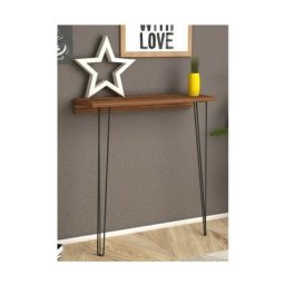 Console fiona noyer 60 cm - Naturel