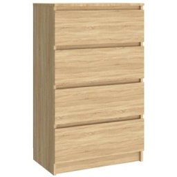 Vidaxl - Buffet Chêne sonoma 60x35x98,5 cm Bois d'ingénierie Chêne sonoma