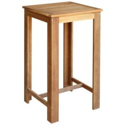 Table de bar Bois d'acacia solide 60 x 60 x 105 cm Vidaxl n/a