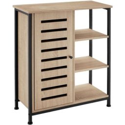 Buffet 71x32x82cm - Buffet, armoire d'appoint, armoire de cuisine - Charnière de porte à gauche