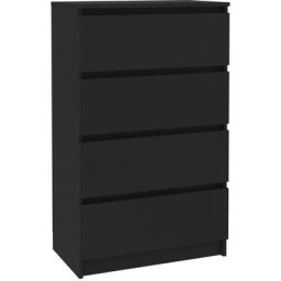 Vidaxl - Buffet Noir 60x35x98,5 cm Bois d'ingénierie Noir