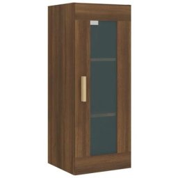 Armoire murale suspendue Chêne marron 34,5x34x90 cm vidaXL - Chêne marron