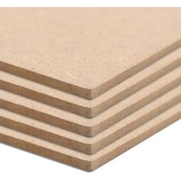 Hommoo Plaques de MDF 10 pcs Rectangulaire 120x60 cm 2,5 mm HDV05306