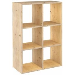 Tagères modulaires 6 cubes de pino solizo dinamique - Astigarraga