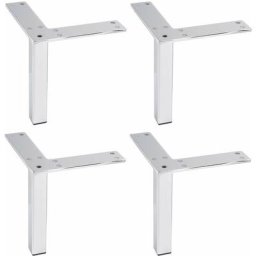 Cyclingcolors - 4x Pied de meuble angle droit style moderne contemporain Armoire Buffet Commode