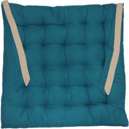Homemaison - Galette de Chaise épaisse et matelassée valayans Ocean 40 x 40 cm - Ocean