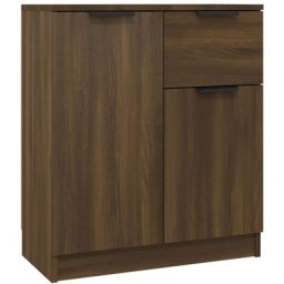 Buffet Chêne marron 60x30x70 cm Bois d'ingénierie Vidaxl Chêne marron