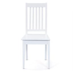 Wright Chaise de salle à manger, blanc. - Blanc