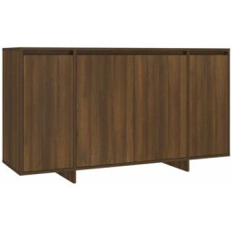 Buffet Chêne marron 135x41x75 cm Aggloméré Vidaxl Chêne marron