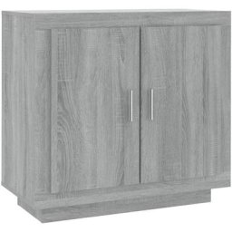 Vidaxl - Buffet Sonoma gris 80x40x75 cm Bois d'ingénierie Sonoma gris