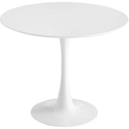 Tableau san antoni Ø90 cm blanc - Blanc - Lúzete