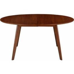 Table à manger extensible finition noyer L150-200 marik - Noyer