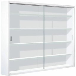 Collect - Vitrine Murale 5 Compartiments Blanche - Blanc